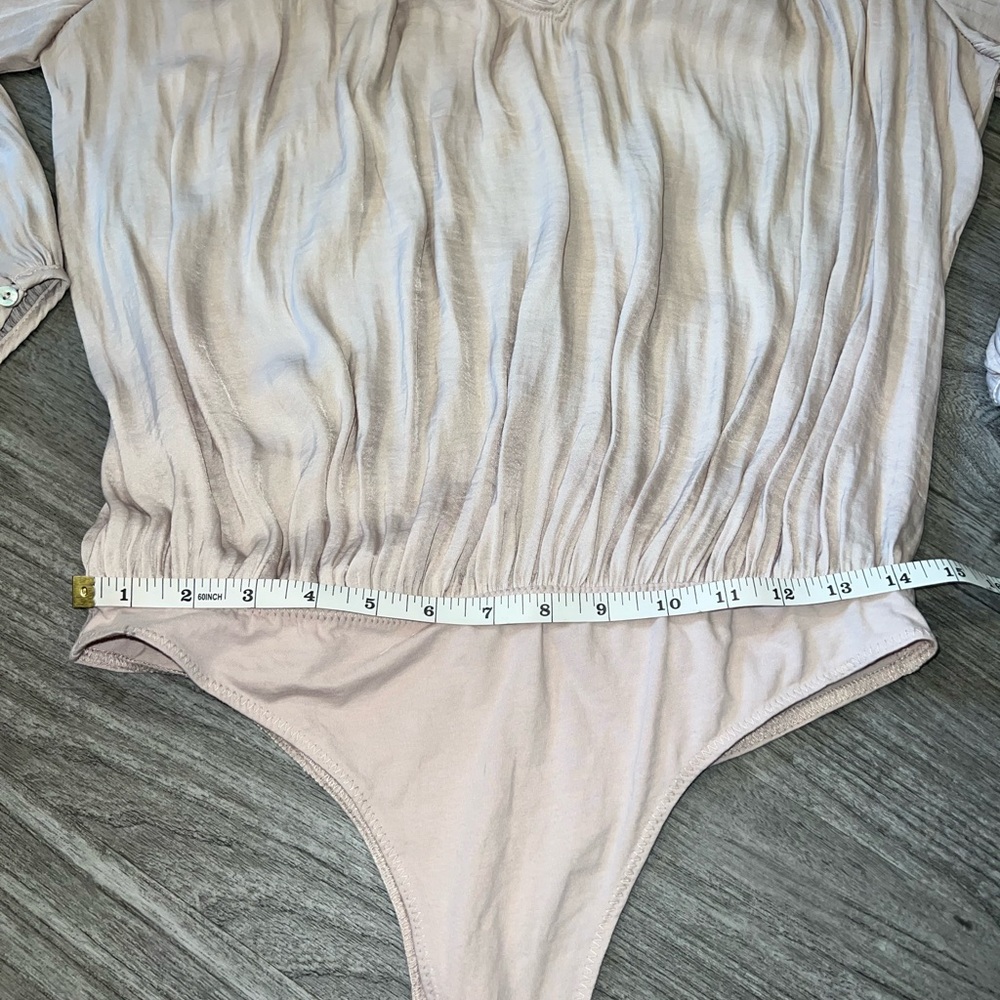 Intimately by Free People Cream Satin Bodysuit - Picture 7 of 11